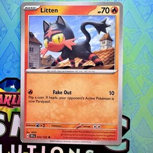 litten (032/162) - common — pokémon: temporal forces